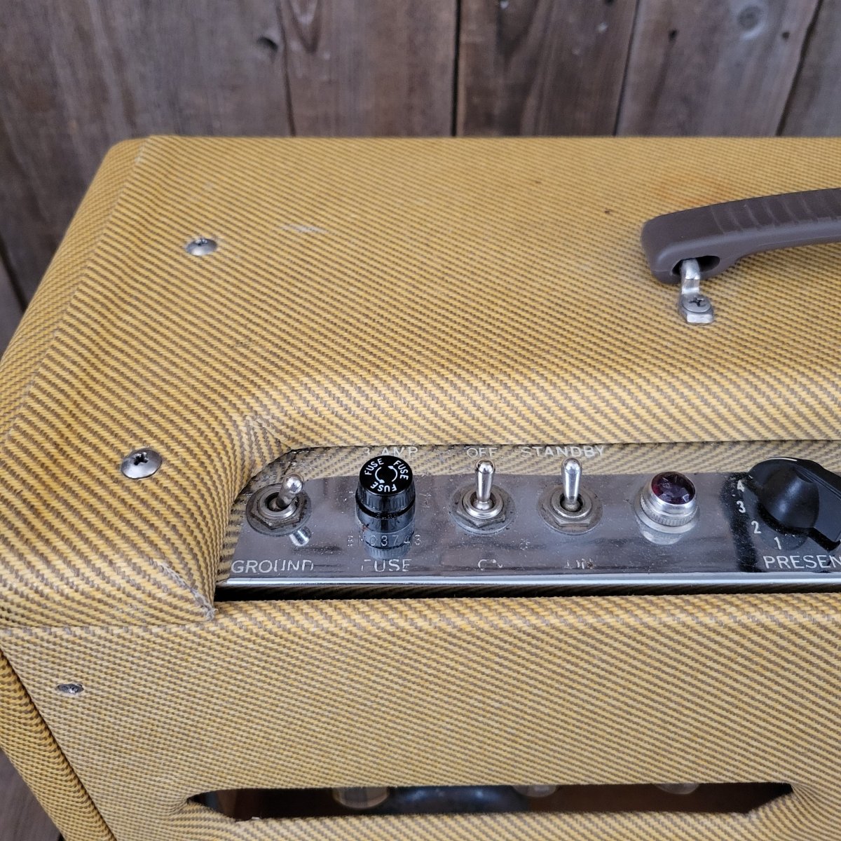 SOLD - Fender Bassman 5F6 - A Tweed Narrow Panel Guitar Amp Retweed 1960 - Mahar's Vintage Guitars