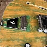 SOLD - Fender Coronado II Wildwood 1 1967 Rainbow Green - Mahar's Vintage Guitars