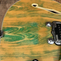SOLD - Fender Coronado II Wildwood 1 1967 Rainbow Green - Mahar's Vintage Guitars