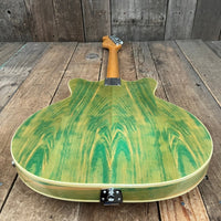 SOLD - Fender Coronado II Wildwood 1 1967 Rainbow Green - Mahar's Vintage Guitars