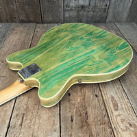 SOLD - Fender Coronado II Wildwood 1 1967 Rainbow Green - Mahar's Vintage Guitars