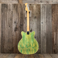 SOLD - Fender Coronado II Wildwood 1 1967 Rainbow Green - Mahar's Vintage Guitars