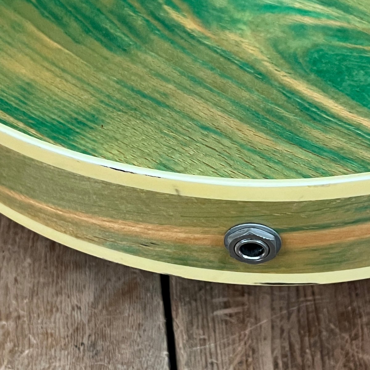 SOLD - Fender Coronado II Wildwood 1 1967 Rainbow Green - Mahar's Vintage Guitars