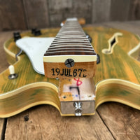 SOLD - Fender Coronado II Wildwood 1 1967 Rainbow Green - Mahar's Vintage Guitars