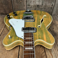 SOLD - Fender Coronado II Wildwood 1 1967 Rainbow Green - Mahar's Vintage Guitars