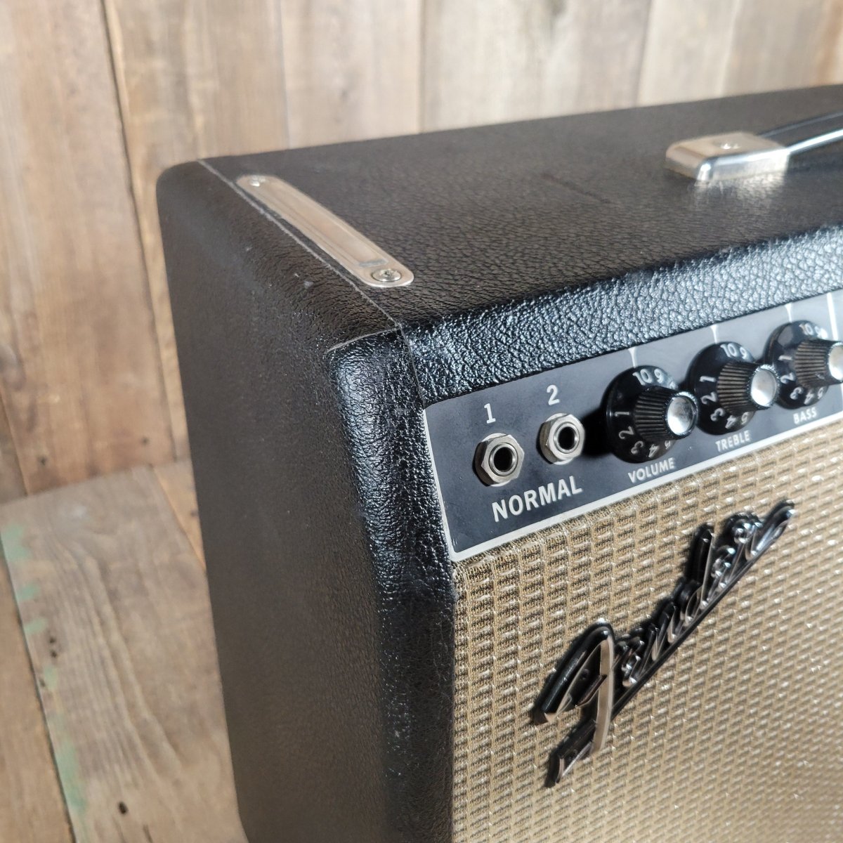 SOLD - Fender Deluxe Reverb AB763 Black Panel 1967 - Mahar's Vintage Guitars