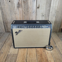 SOLD - Fender Deluxe Reverb AB763 Black Panel 1967 - Mahar's Vintage Guitars