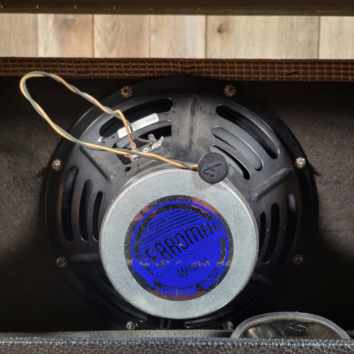 SOLD - Fender Deluxe Reverb AB763 Black Panel 1967 - Mahar's Vintage Guitars