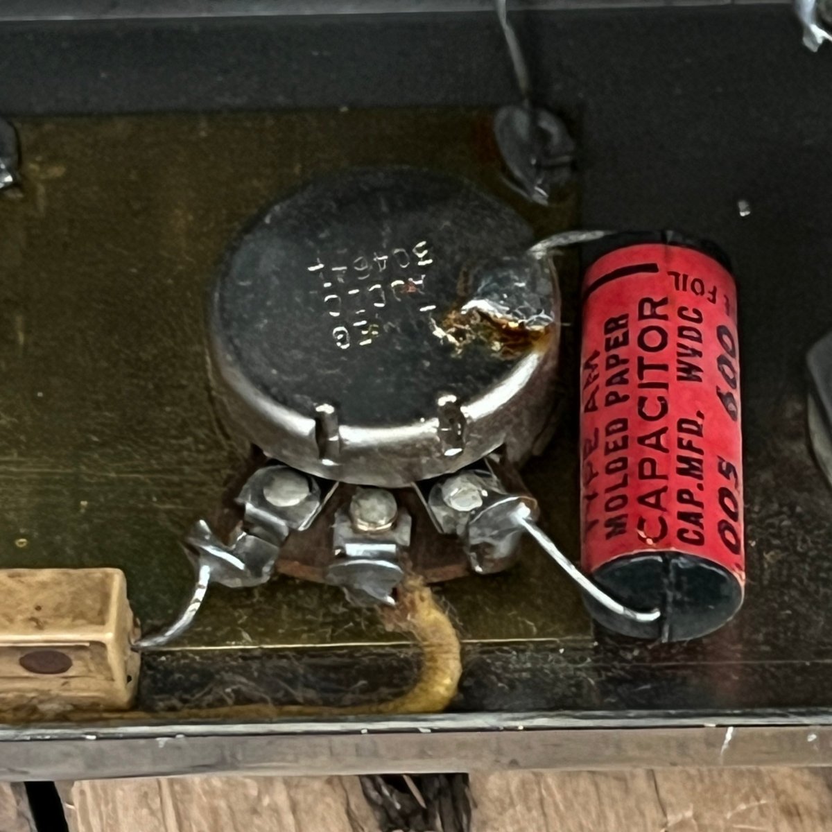 SOLD - Fender Deluxe Tweed 5E3 Small Box 1955 - Mahar's Vintage Guitars