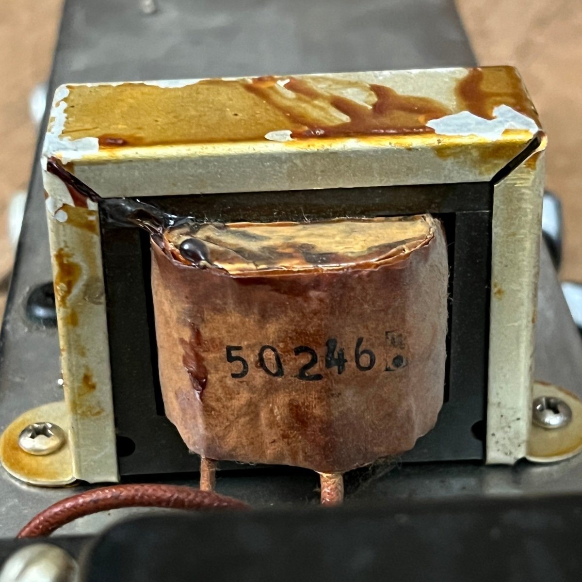 SOLD - Fender Deluxe Tweed 5E3 Small Box 1955 - Mahar's Vintage Guitars