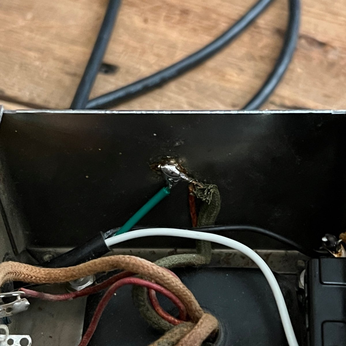 SOLD - Fender Deluxe Tweed 5E3 Small Box 1955 - Mahar's Vintage Guitars