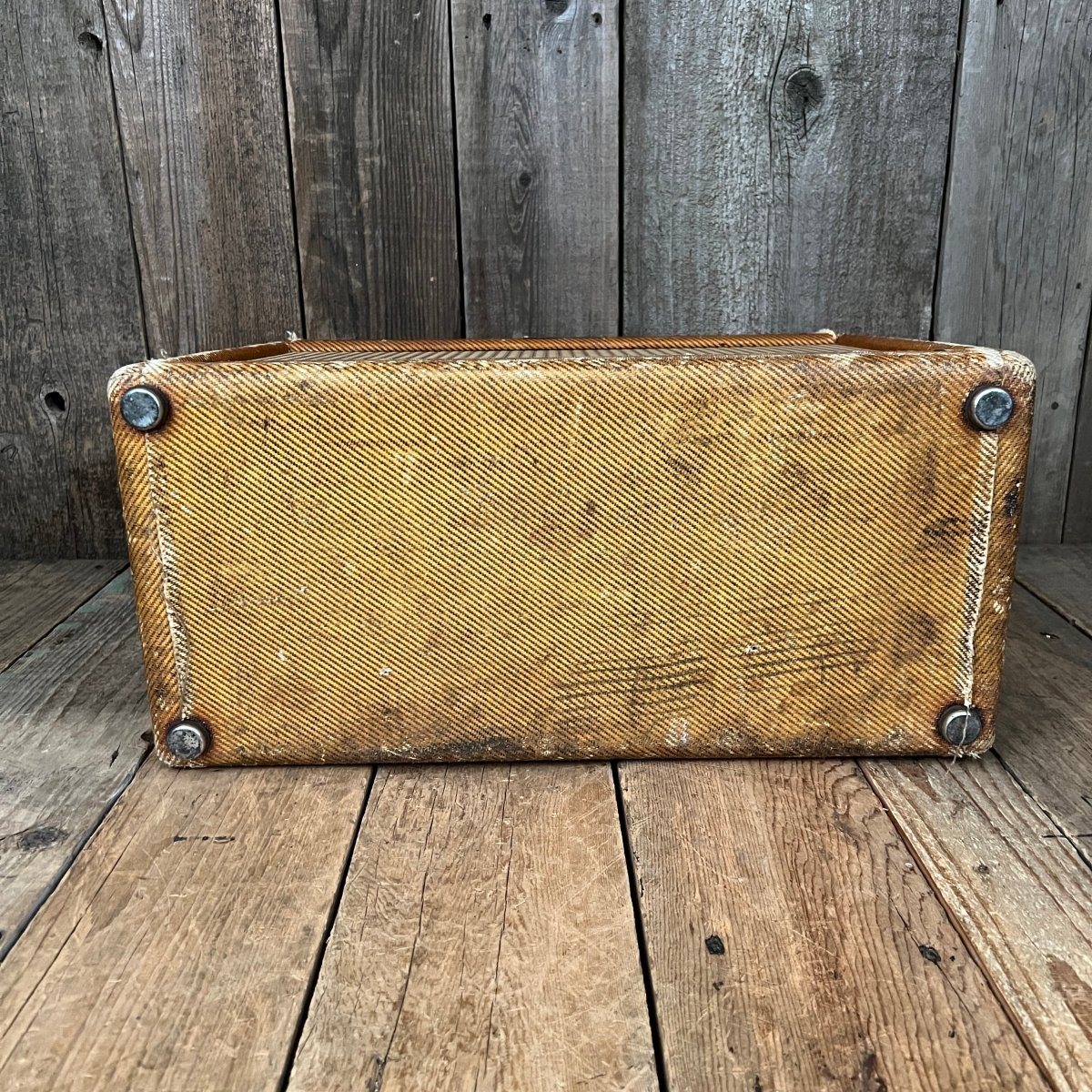 SOLD - Fender Deluxe Tweed 5E3 Small Box 1955 - Mahar's Vintage Guitars