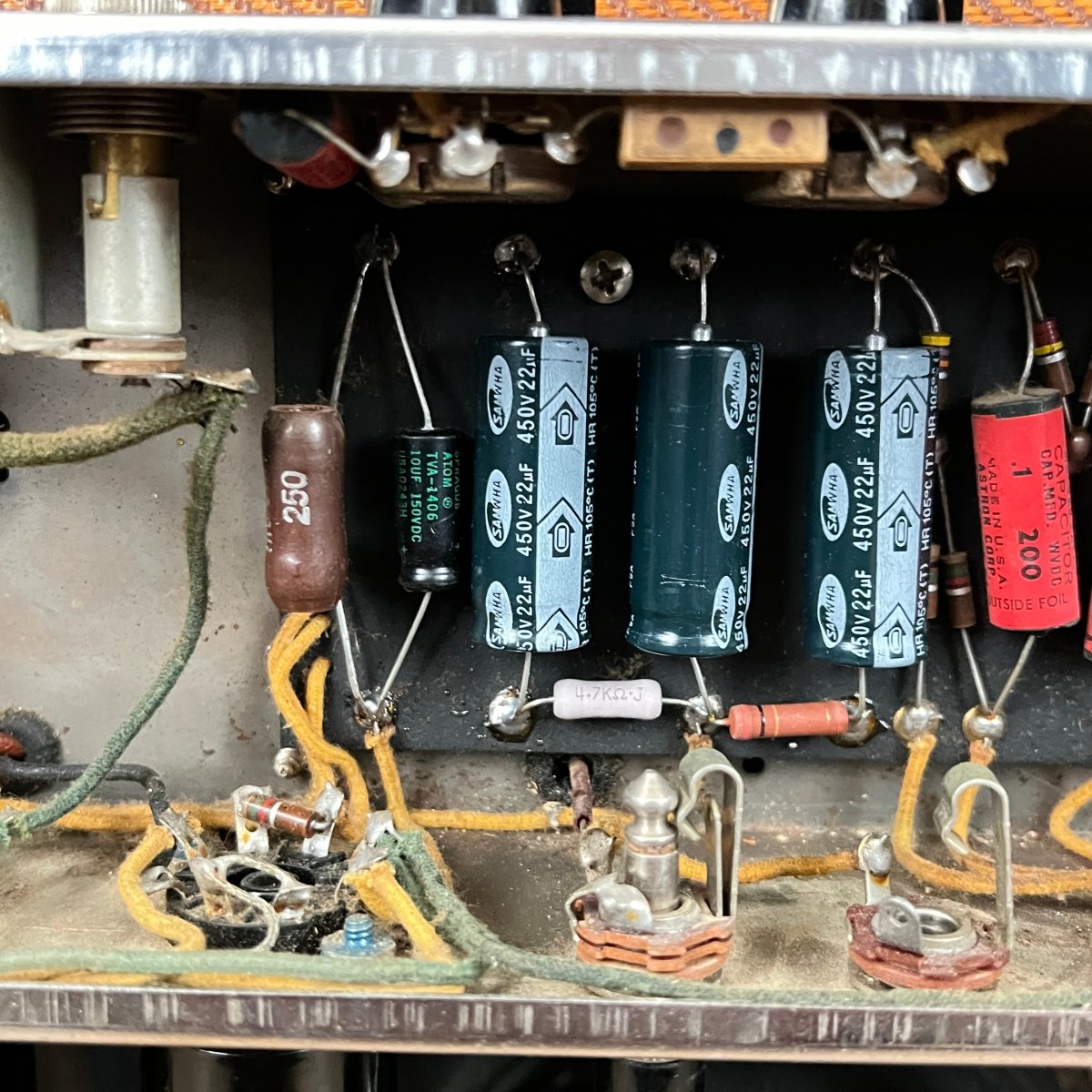 SOLD - Fender Deluxe Tweed 5E3 Small Box 1955 - Mahar's Vintage Guitars