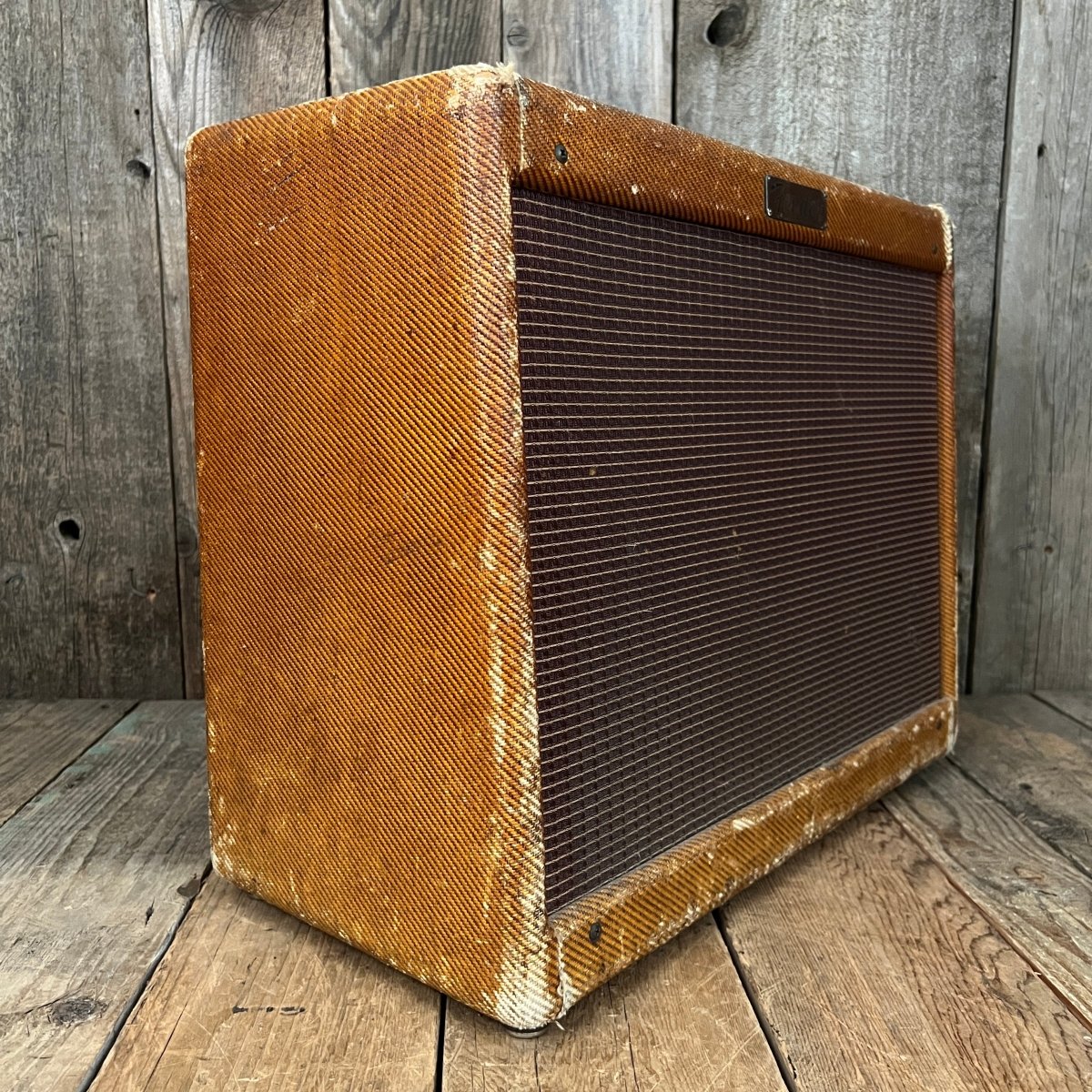 SOLD - Fender Deluxe Tweed 5E3 Small Box 1955 - Mahar's Vintage Guitars