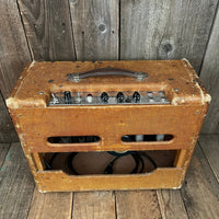 SOLD - Fender Deluxe Tweed 5E3 Small Box 1955 - Mahar's Vintage Guitars