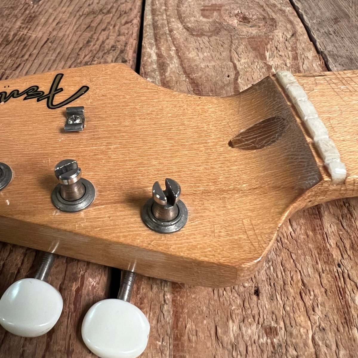 SOLD - Fender Duo Sonic 1958 Desert Sand - Mahar's Vintage Guitars