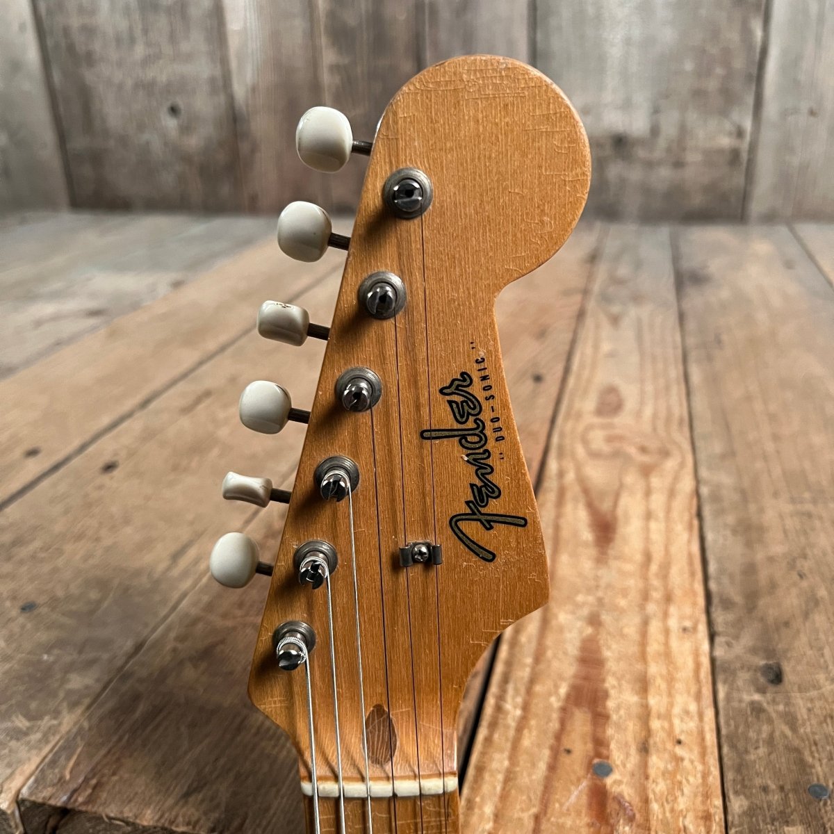 SOLD - Fender Duo Sonic 1958 Desert Sand - Mahar's Vintage Guitars