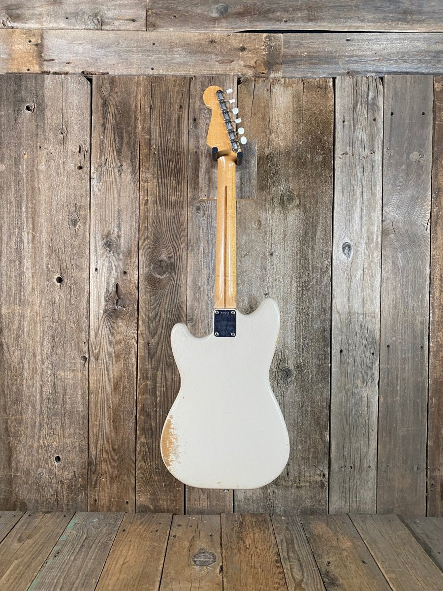 SOLD - Fender Duo Sonic 1958 Desert Sand - Mahar's Vintage Guitars