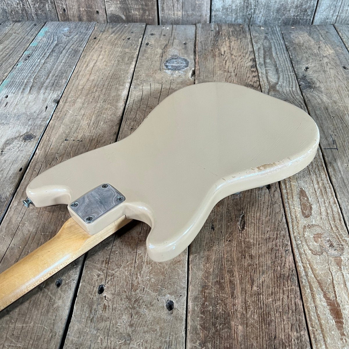 SOLD - Fender Duo - Sonic 1959 Desert Sand - Mahar's Vintage Guitars