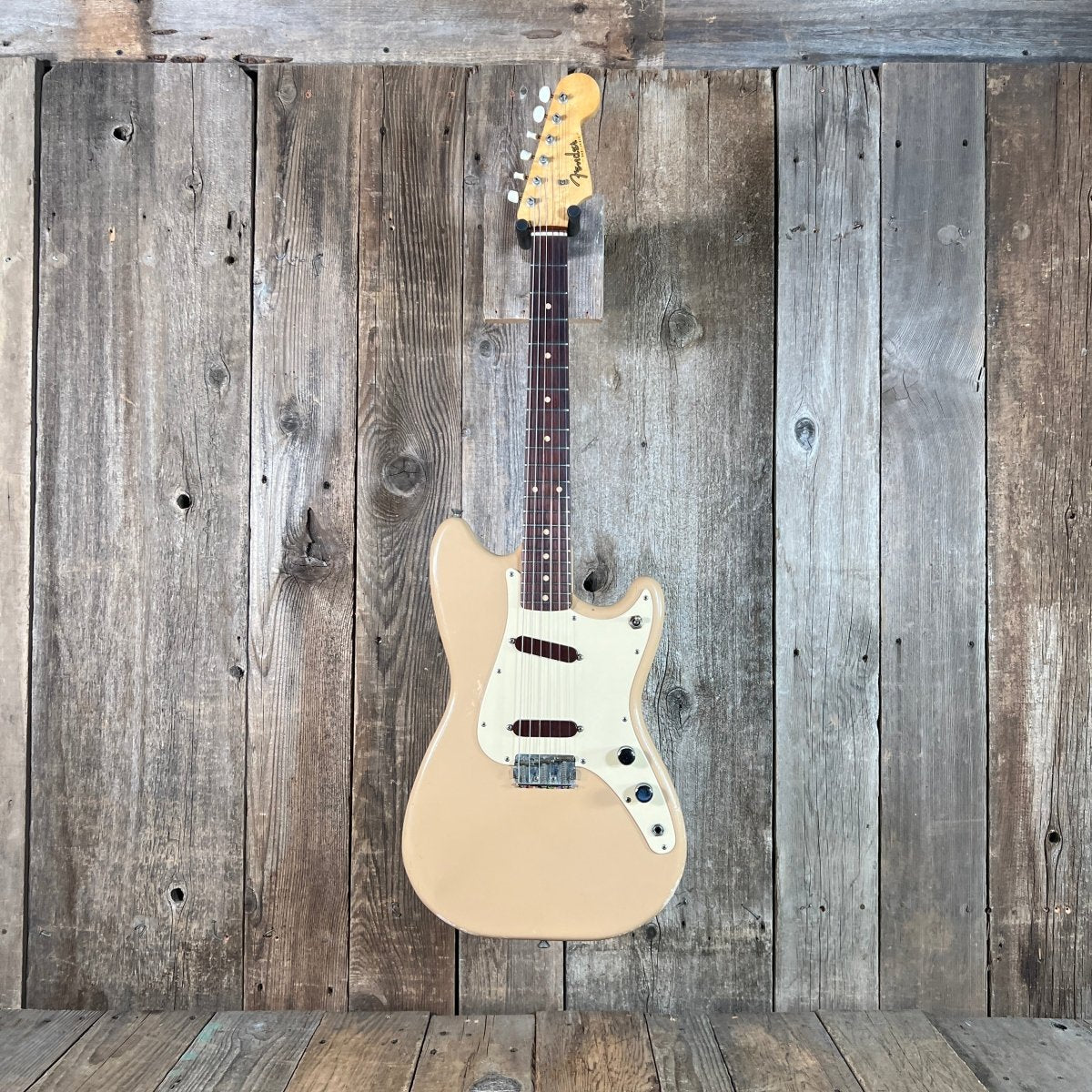 SOLD - Fender Duo - Sonic 1959 Desert Sand - Mahar's Vintage Guitars