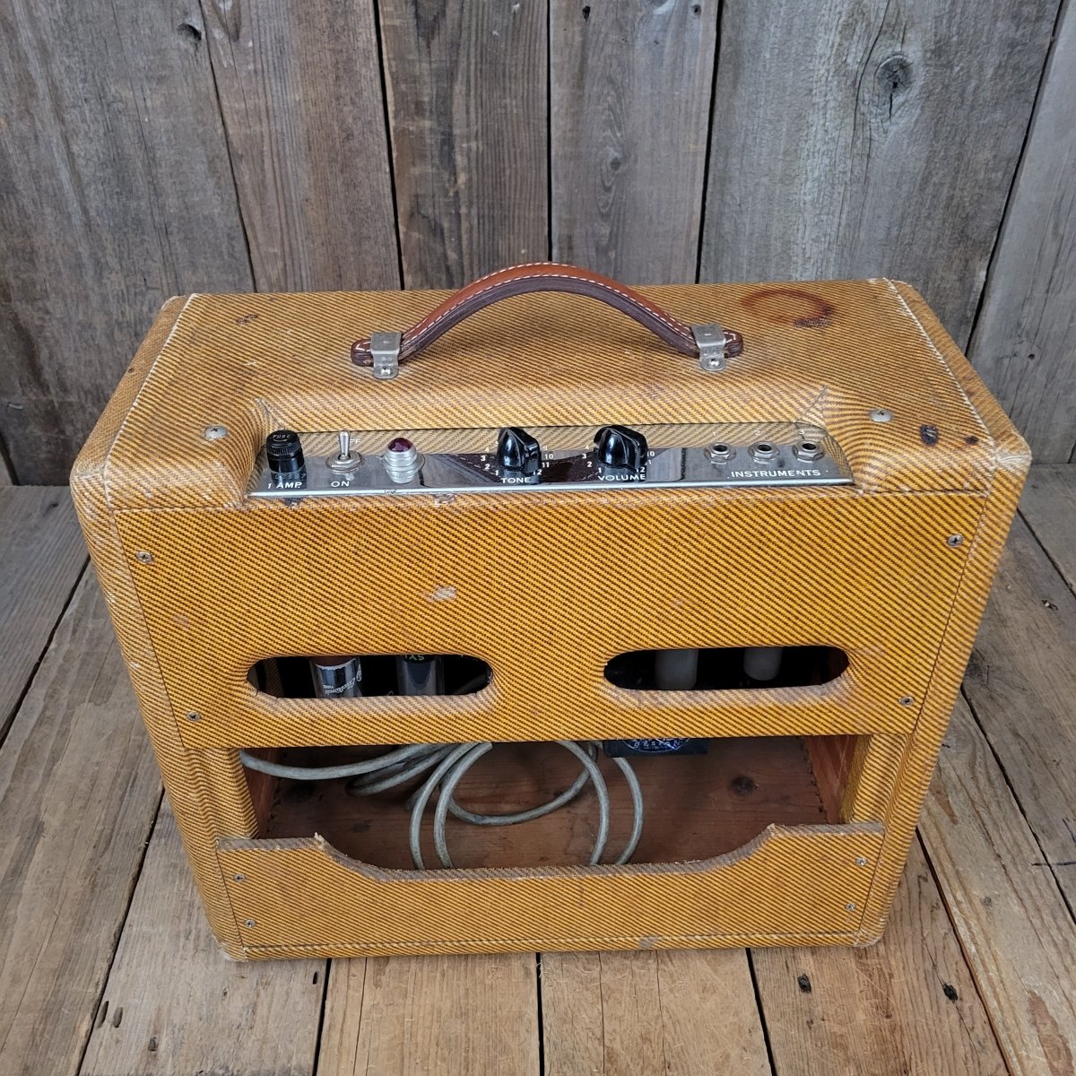 SOLD - Fender Harvard 5F10 1960 Vintage Tweed Amp - Mahar's Vintage Guitars