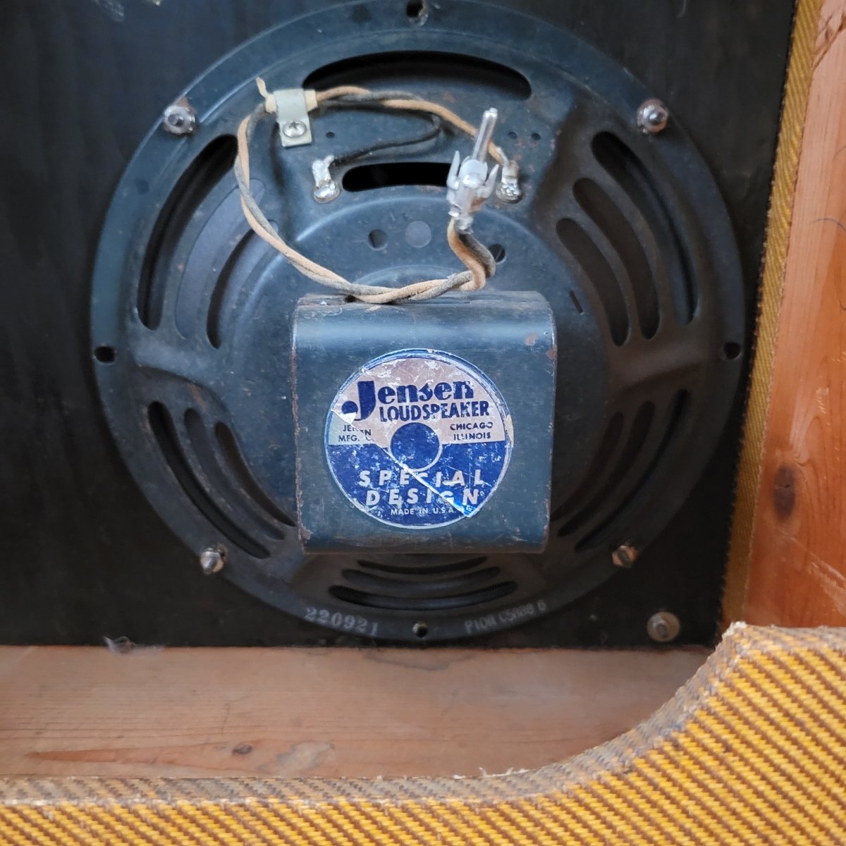 SOLD - Fender Harvard 5F10 1960 Vintage Tweed Amp - Mahar's Vintage Guitars