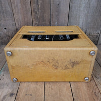 SOLD - Fender Harvard 5F10 Tweed Amp October 1960 - Mahar's Vintage Guitars