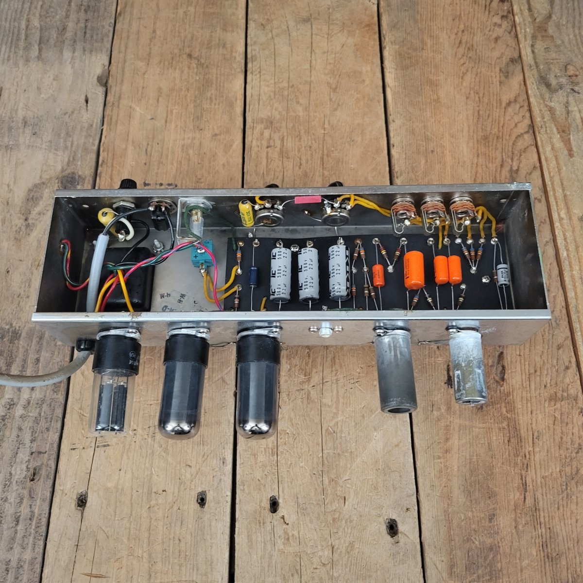 SOLD - Fender Harvard 5F10 Tweed Amp October 1960 - Mahar's Vintage Guitars