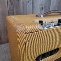 SOLD - Fender Harvard 5F10 Tweed Amp October 1960 - Mahar's Vintage Guitars