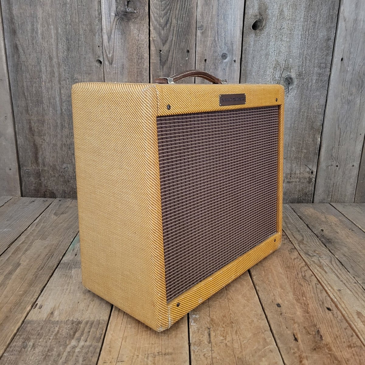 SOLD - Fender Harvard 5F10 Tweed Amp October 1960 - Mahar's Vintage Guitars