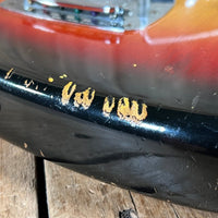 SOLD - Fender Jaguar Factory Refin or Restore 1963 body date L Plate 1964 Sunburst - Mahar's Vintage Guitars