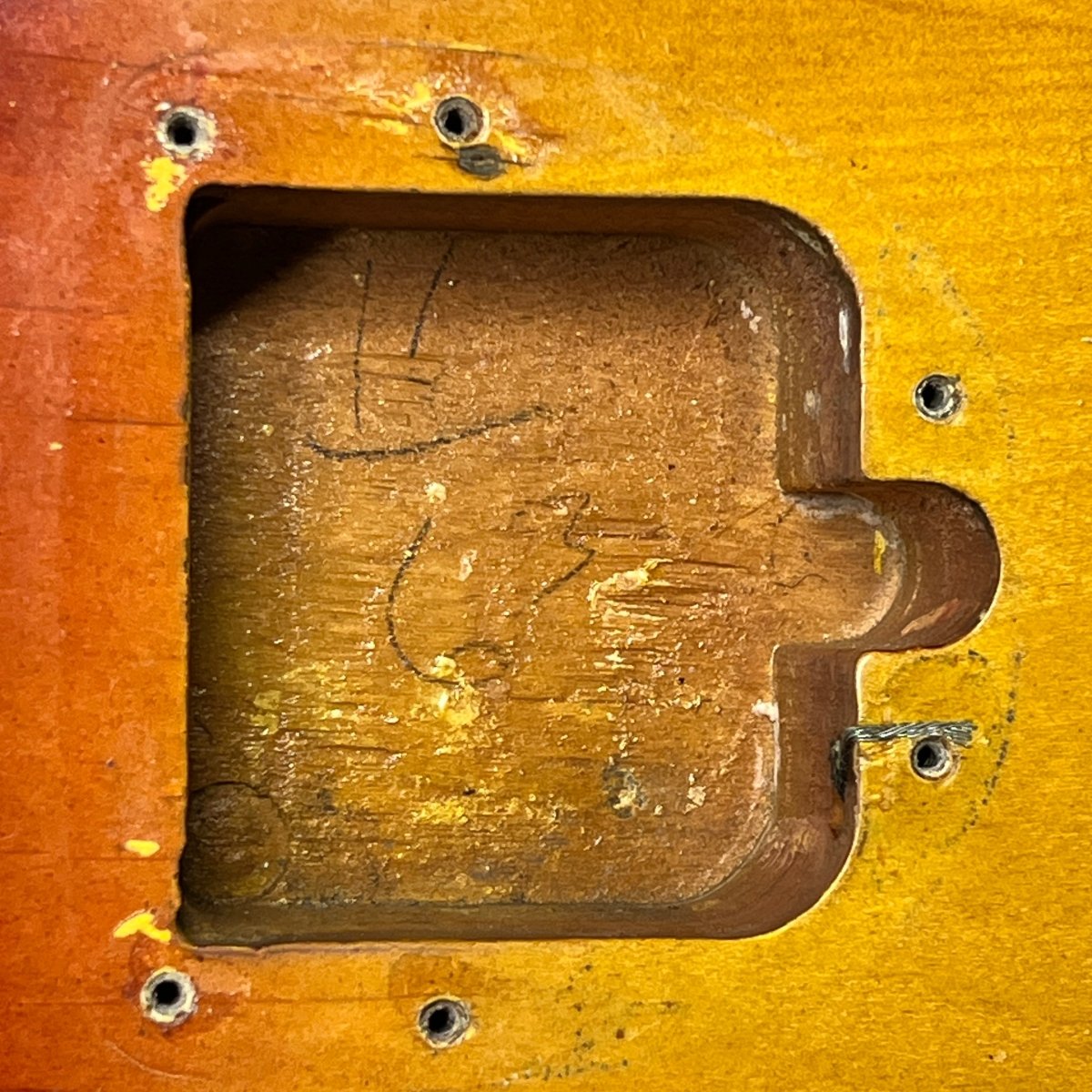 SOLD - Fender Jaguar Factory Refin or Restore 1963 body date L Plate 1964 Sunburst - Mahar's Vintage Guitars