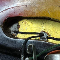 SOLD - Fender Jaguar Factory Refin or Restore 1963 body date L Plate 1964 Sunburst - Mahar's Vintage Guitars