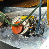 SOLD - Fender Jaguar Factory Refin or Restore 1963 body date L Plate 1964 Sunburst - Mahar's Vintage Guitars