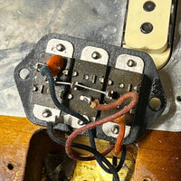 SOLD - Fender Jaguar Factory Refin or Restore 1963 body date L Plate 1964 Sunburst - Mahar's Vintage Guitars