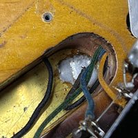 SOLD - Fender Jaguar Factory Refin or Restore 1963 body date L Plate 1964 Sunburst - Mahar's Vintage Guitars