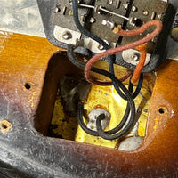 SOLD - Fender Jaguar Factory Refin or Restore 1963 body date L Plate 1964 Sunburst - Mahar's Vintage Guitars