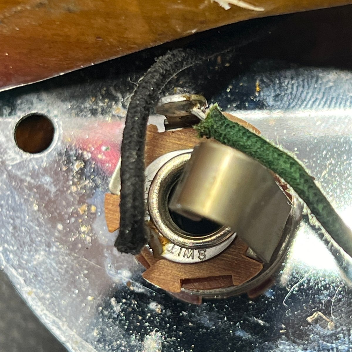 SOLD - Fender Jaguar Factory Refin or Restore 1963 body date L Plate 1964 Sunburst - Mahar's Vintage Guitars