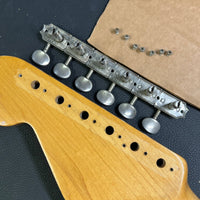 SOLD - Fender Jaguar Factory Refin or Restore 1963 body date L Plate 1964 Sunburst - Mahar's Vintage Guitars