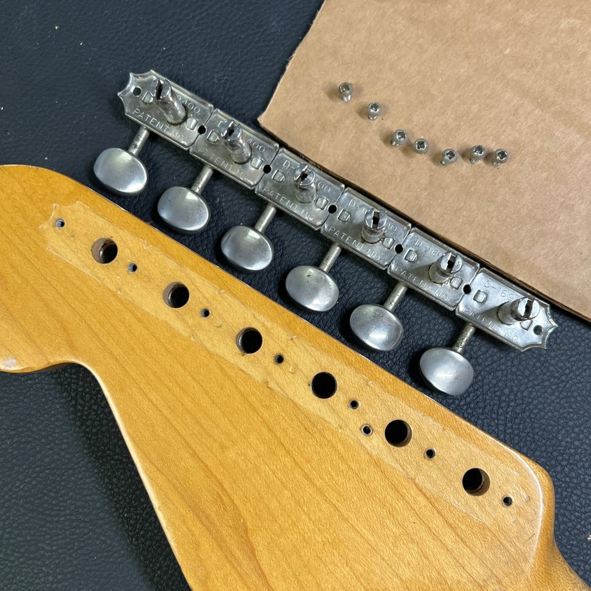 SOLD - Fender Jaguar Factory Refin or Restore 1963 body date L Plate 1964 Sunburst - Mahar's Vintage Guitars