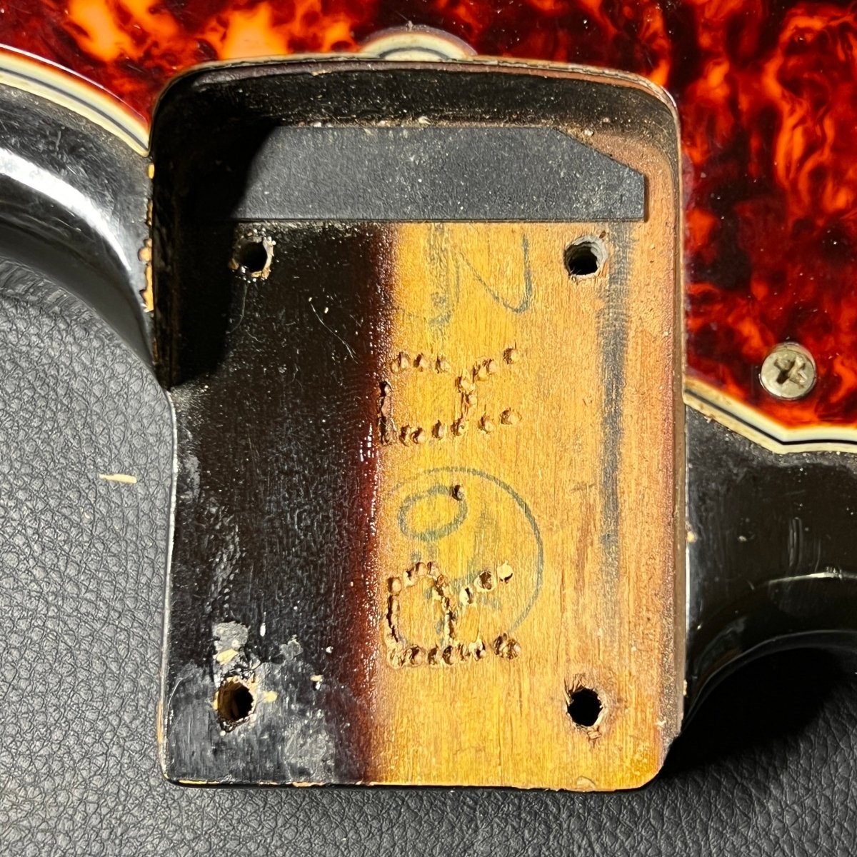 SOLD - Fender Jaguar Factory Refin or Restore 1963 body date L Plate 1964 Sunburst - Mahar's Vintage Guitars