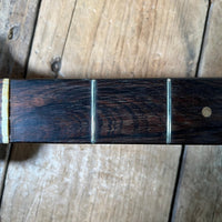 SOLD - Fender Jazz Bass Olympic White Matching Headstock Pre CBS Custom Color 1964 - Mahar's Vintage Guitars