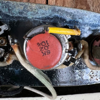 SOLD - Fender Jazz Bass Olympic White Matching Headstock Pre CBS Custom Color 1964 - Mahar's Vintage Guitars