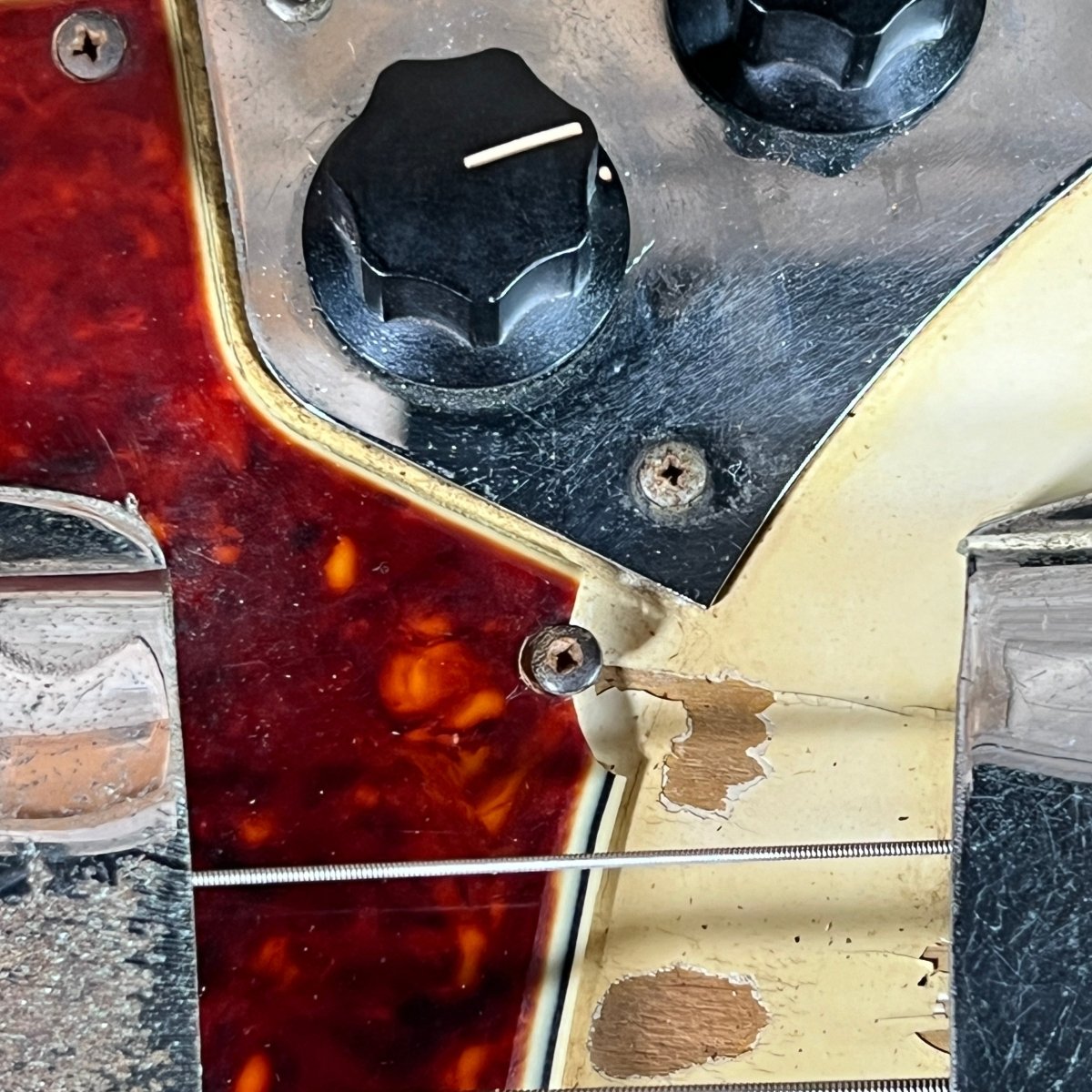 SOLD - Fender Jazz Bass Olympic White Matching Headstock Pre CBS Custom Color 1964 - Mahar's Vintage Guitars