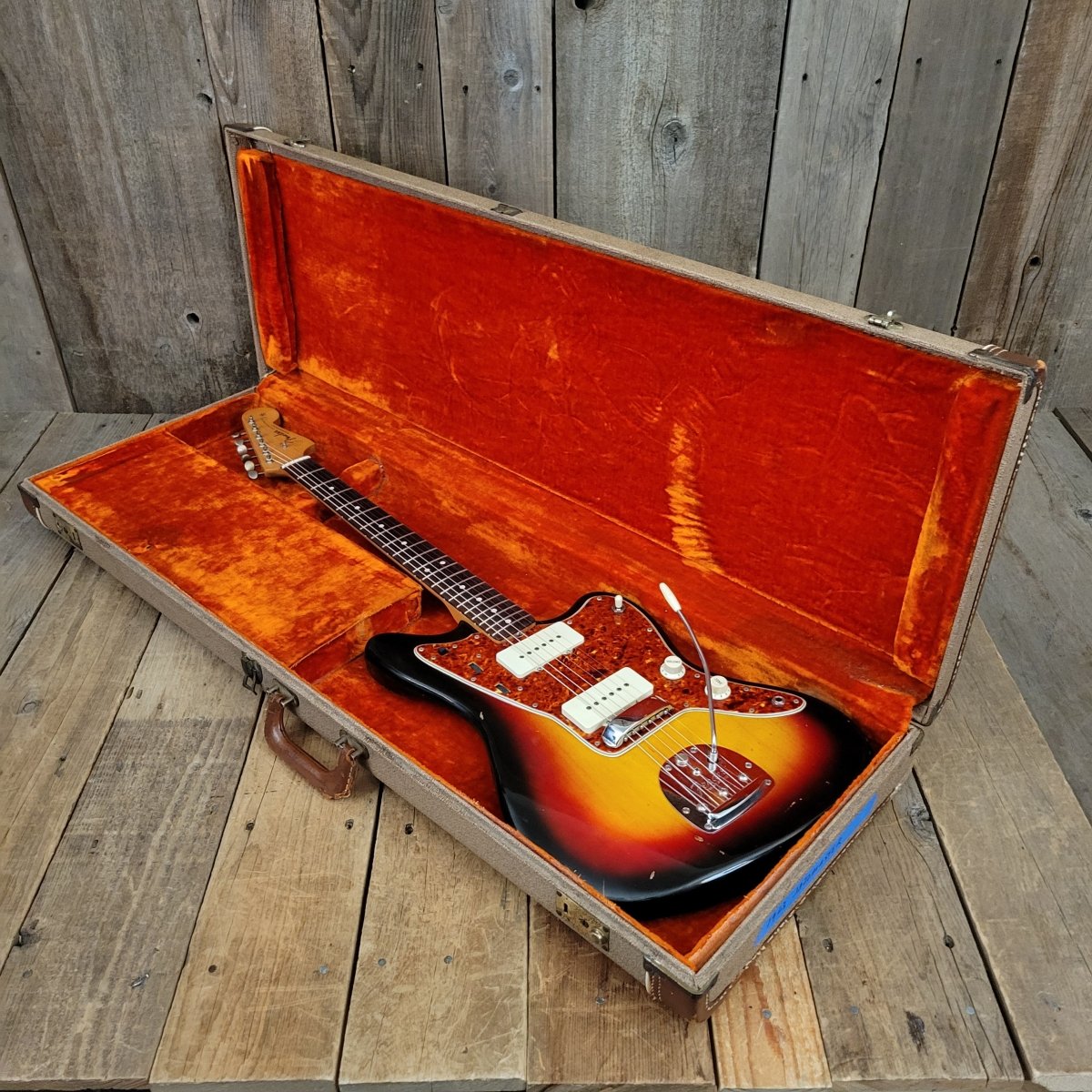 SOLD - Fender Jazzmaster 1963 Sunburst Pre CBS vintage electric guitar - Mahar's Vintage Guitars