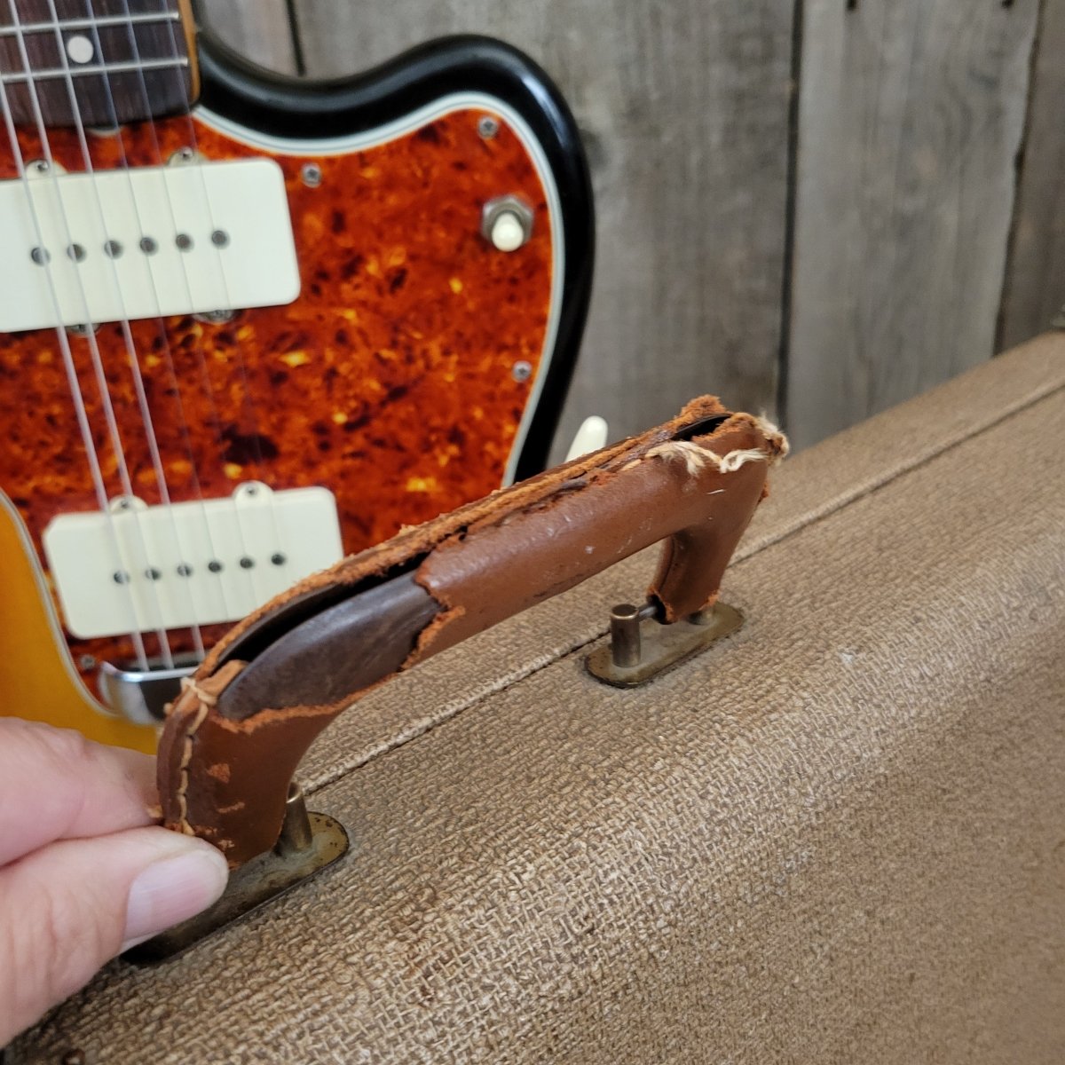 SOLD - Fender Jazzmaster 1963 Sunburst Pre CBS vintage electric guitar - Mahar's Vintage Guitars