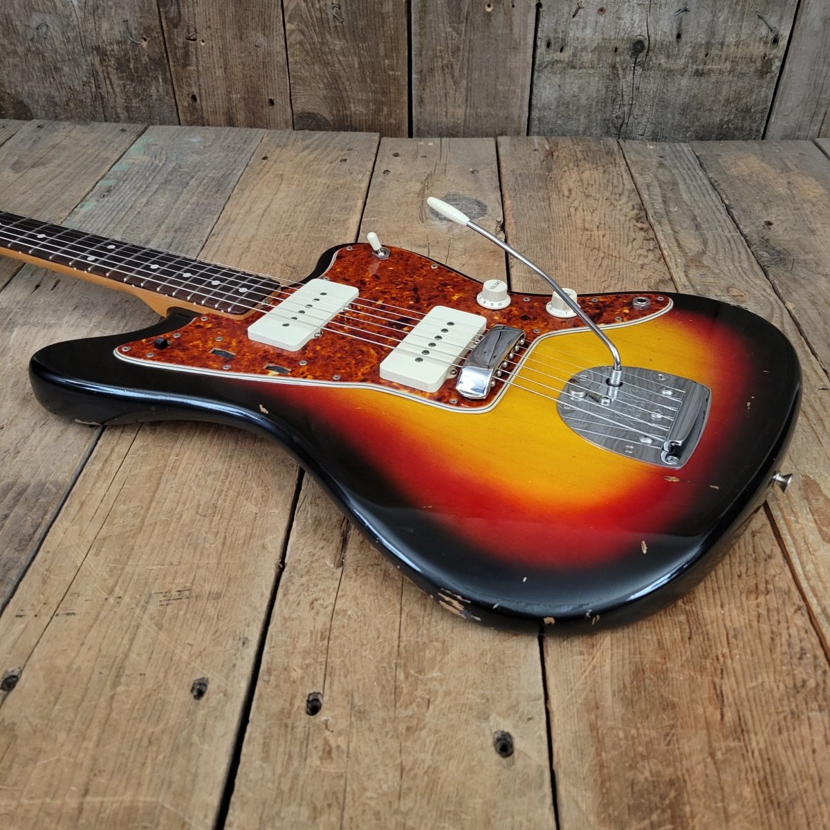 SOLD - Fender Jazzmaster 1963 Sunburst Pre CBS vintage electric guitar - Mahar's Vintage Guitars