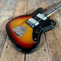 SOLD - Fender Jazzmaster Professionally Re - fretted 1978 Sunburst - Mahar's Vintage Guitars