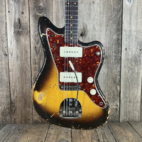 SOLD - Fender Jazzmaster Transitional Model with 1959 Neck and Serial number and 1960 body - Mahar's Vintage Guitars
