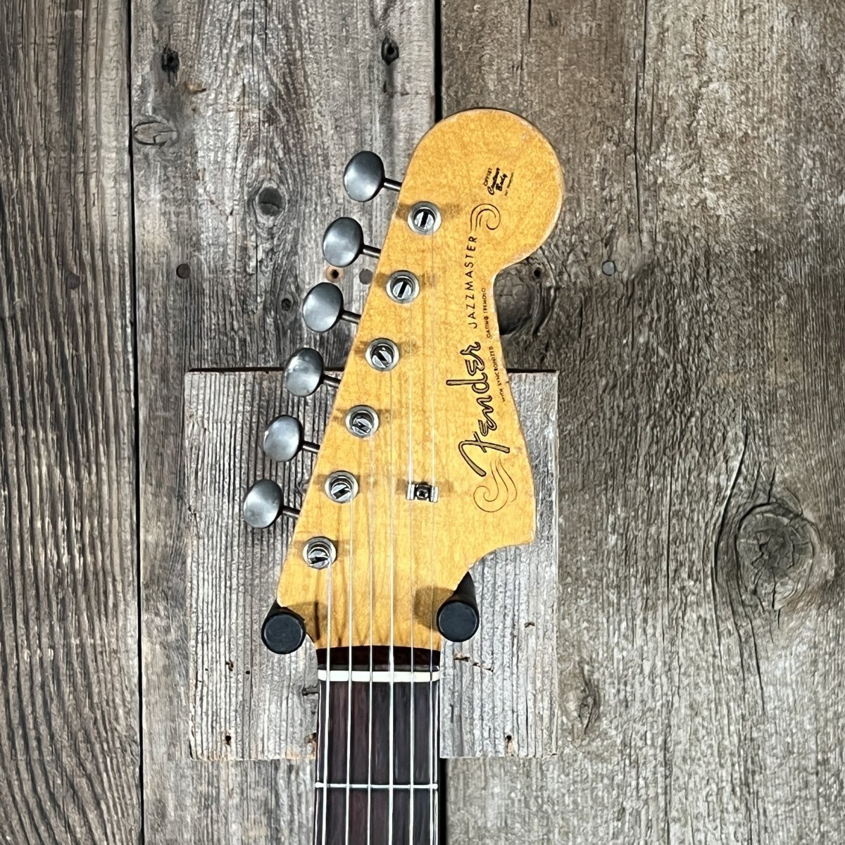 SOLD - Fender Jazzmaster Transitional Model with 1959 Neck and Serial number and 1960 body - Mahar's Vintage Guitars